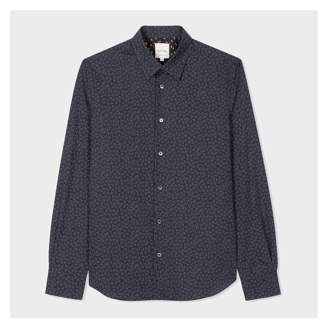 Navy Cotton Hanger Print Shirt main product photo