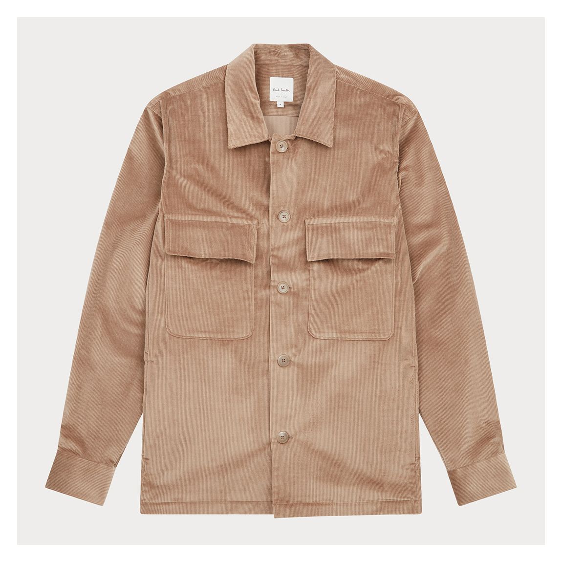 Beige Relaxed Fit Over Shirt main product photo