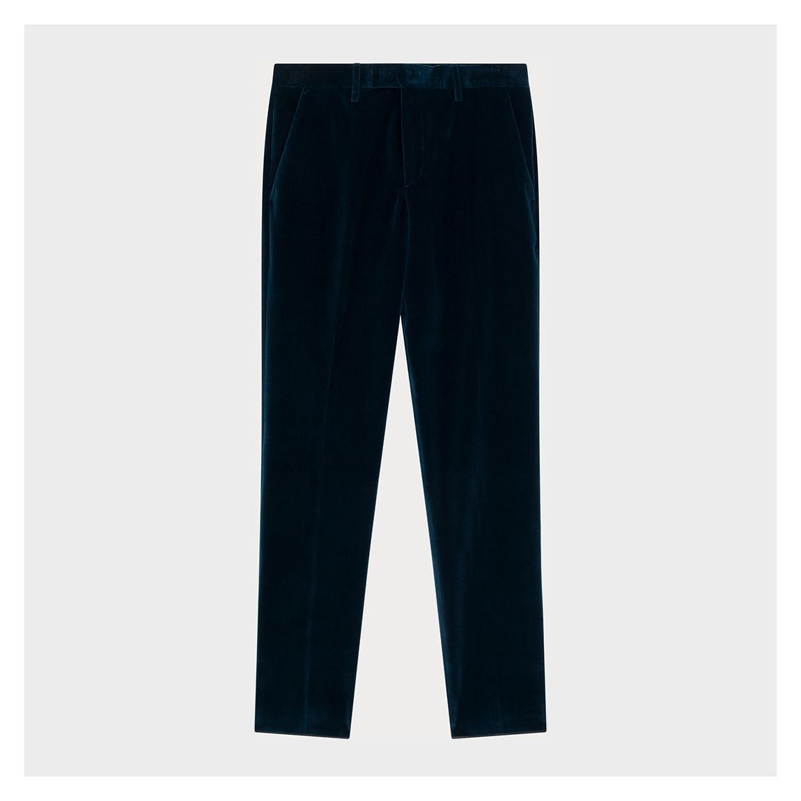Dark Blue Velvet Trousers main product photo
