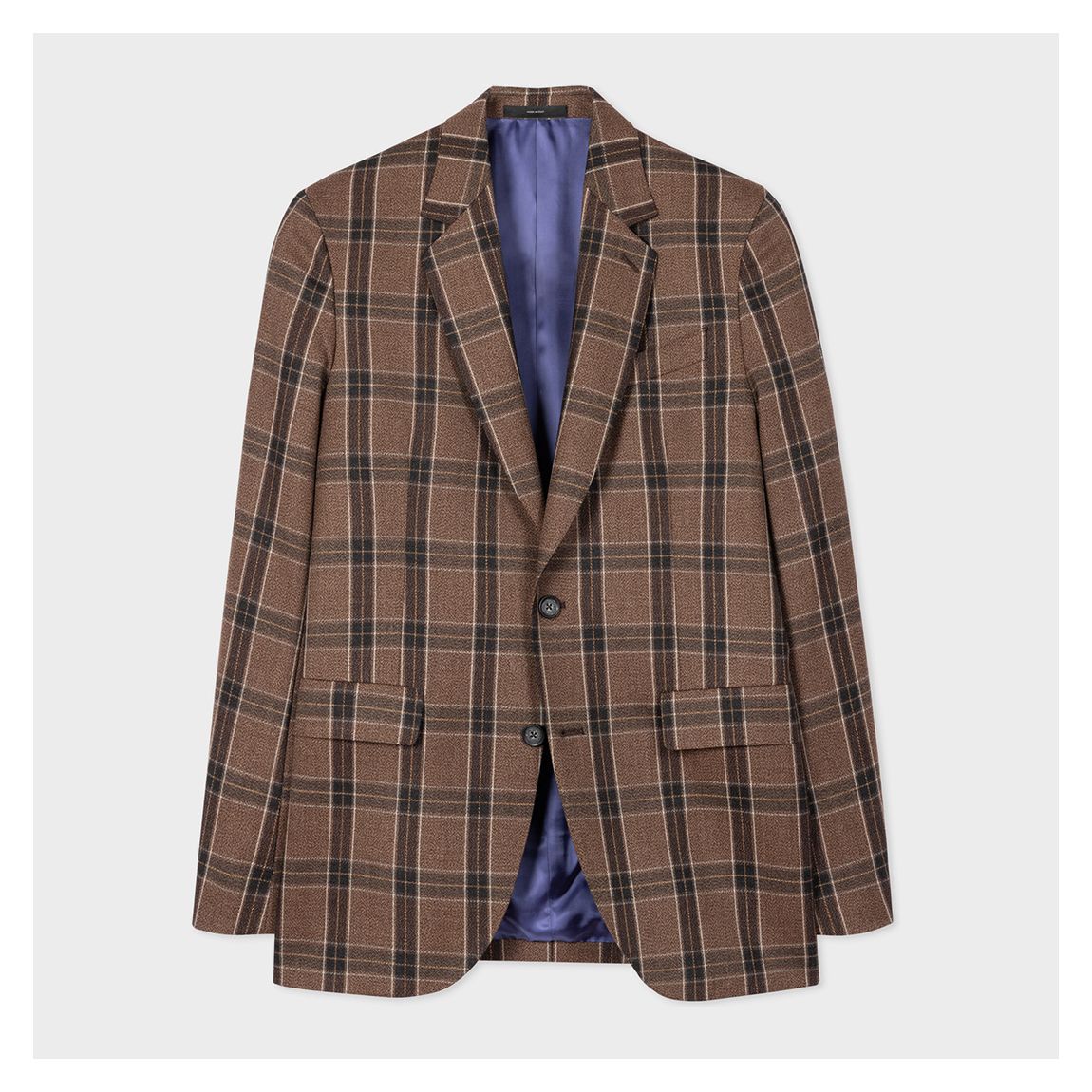 Brown Two Button Blazer main product photo