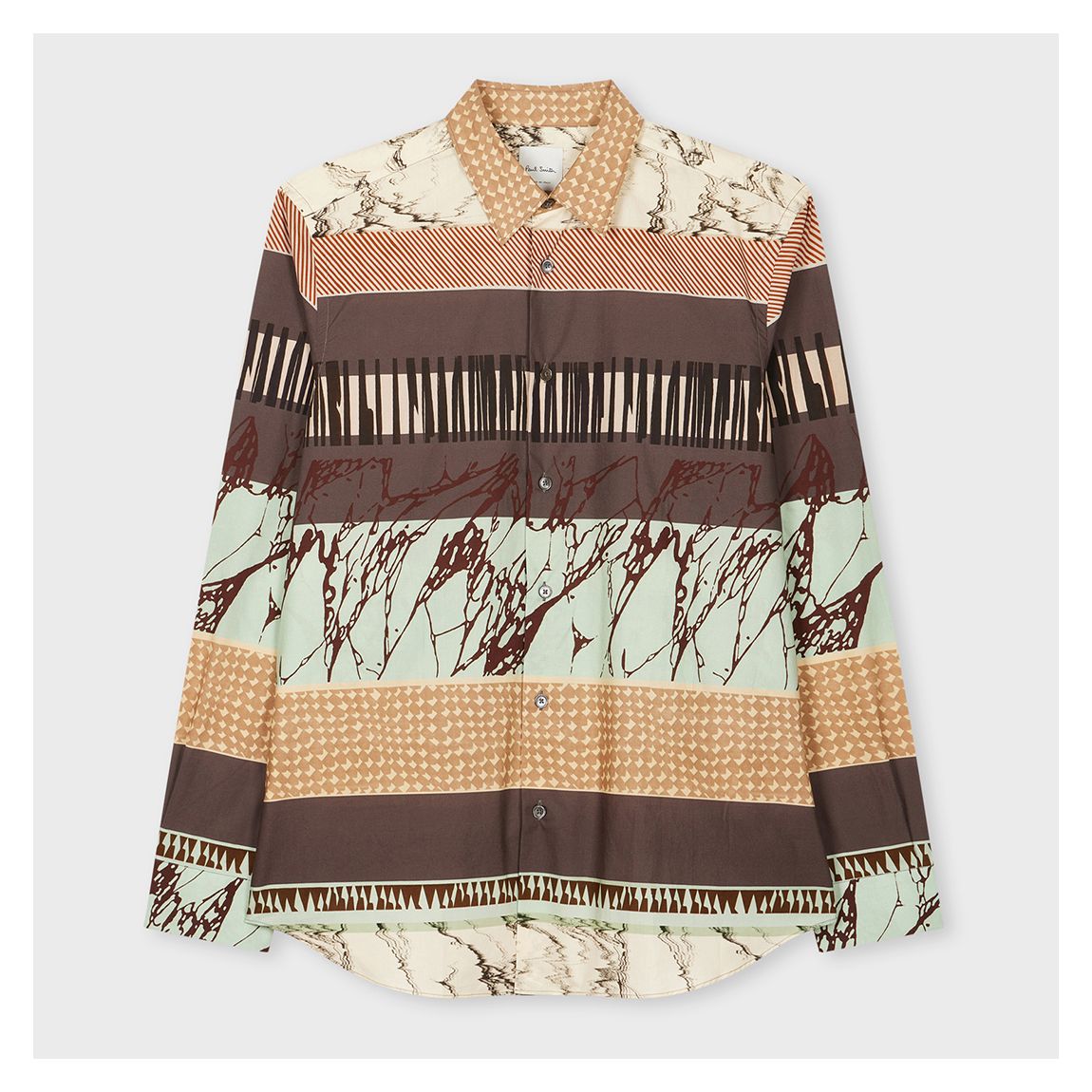 Multi Printed Cotton Regular Fit Shirt main product photo