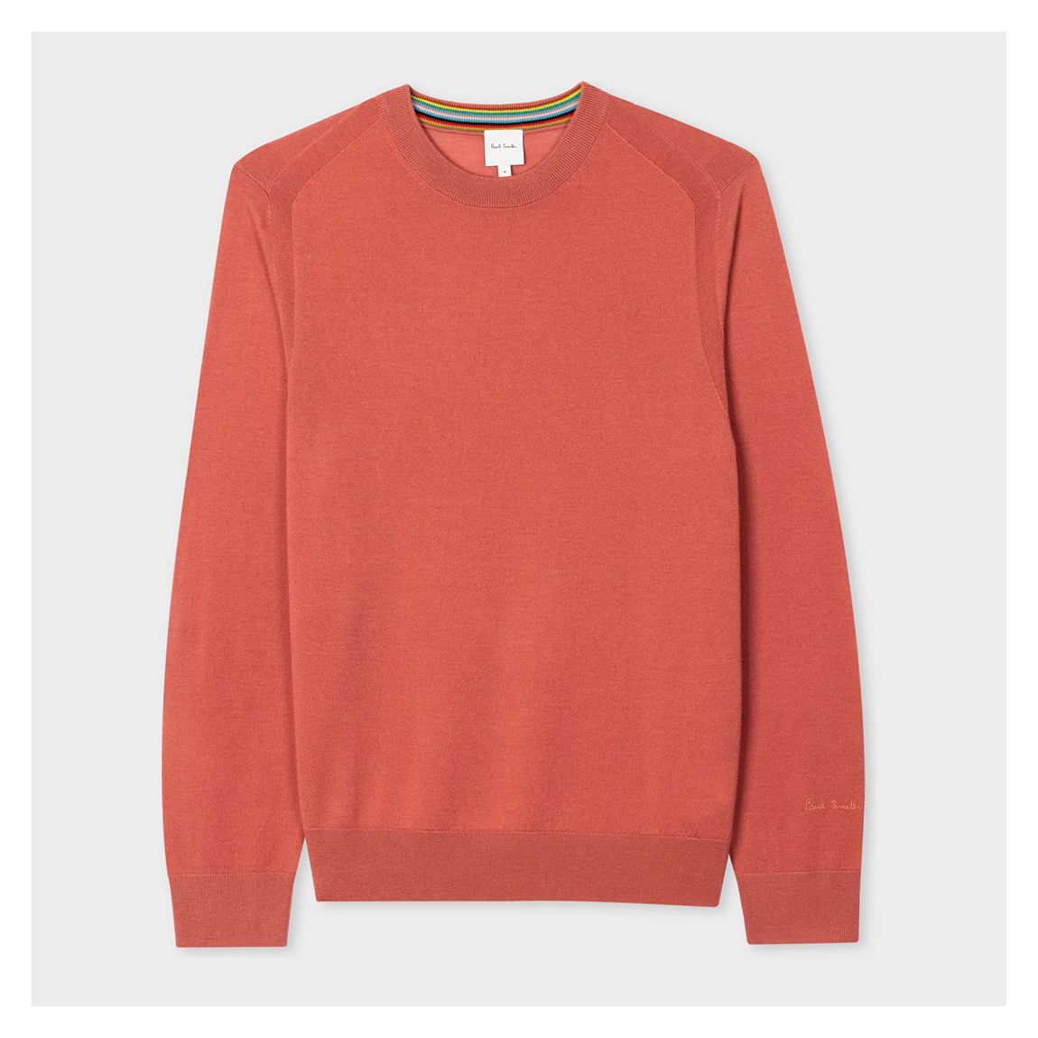 Orange Crew Neck Jumper main product photo