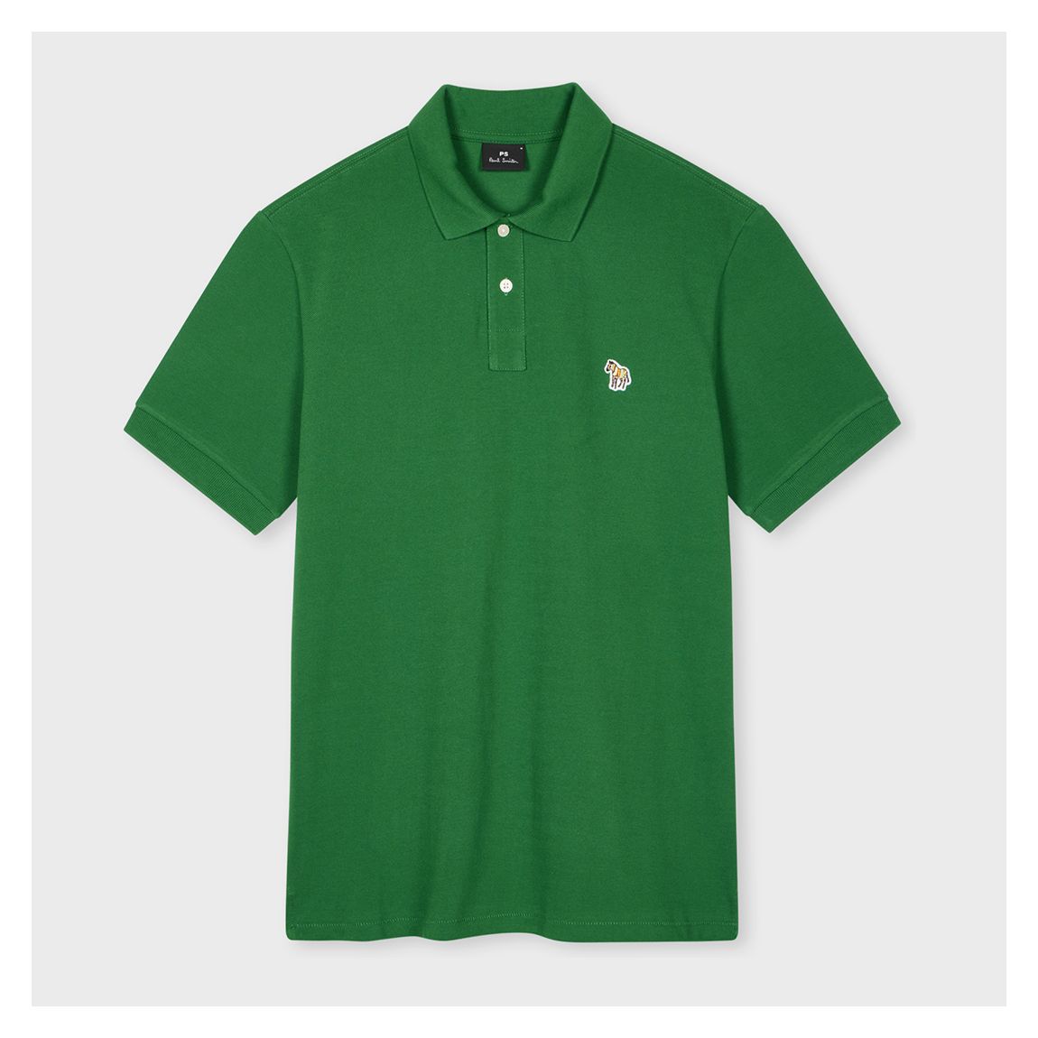 Green Zebra Cotton Polo Shirt main product photo