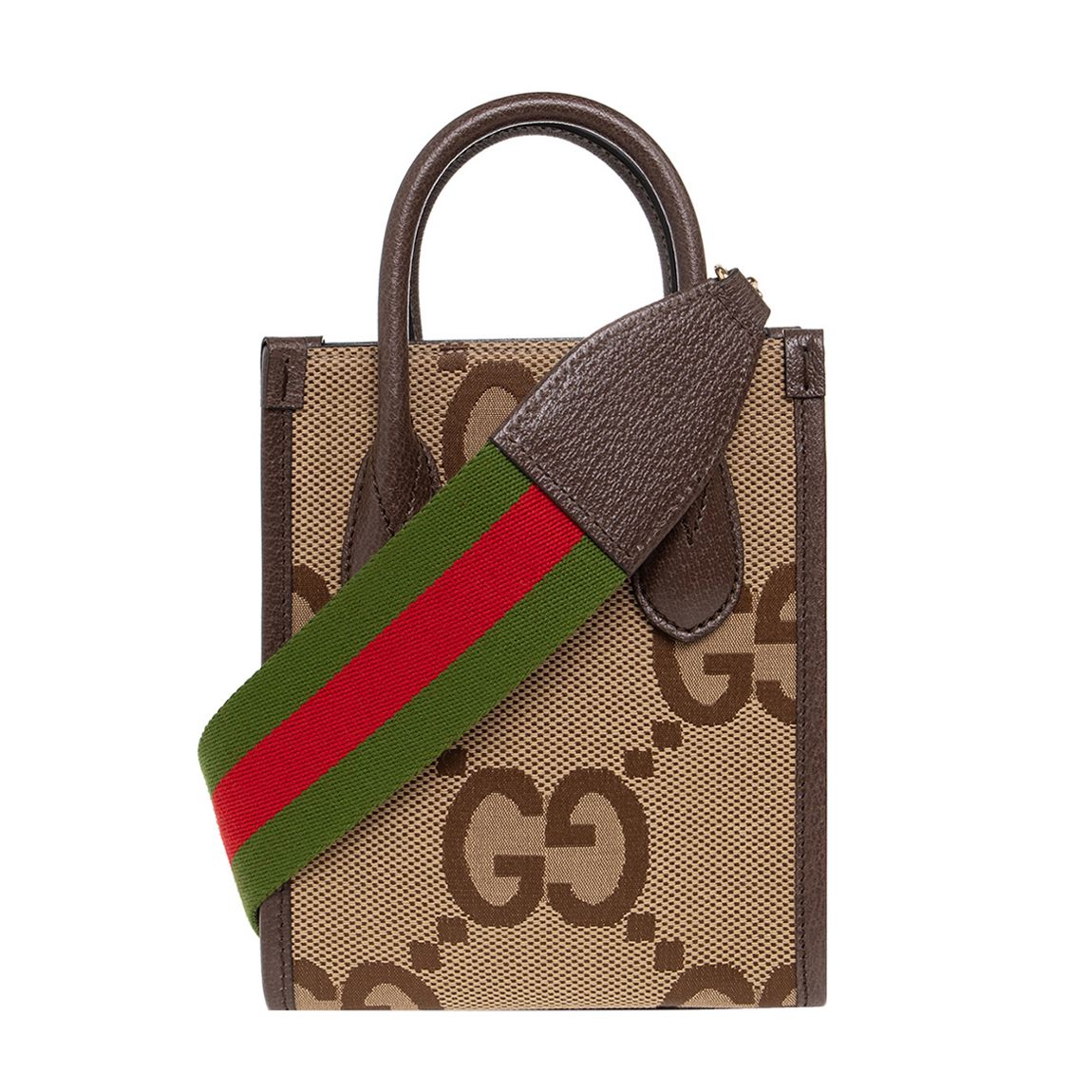 Brown Gucci GG Jumbo Tote Mini Bag main product photo