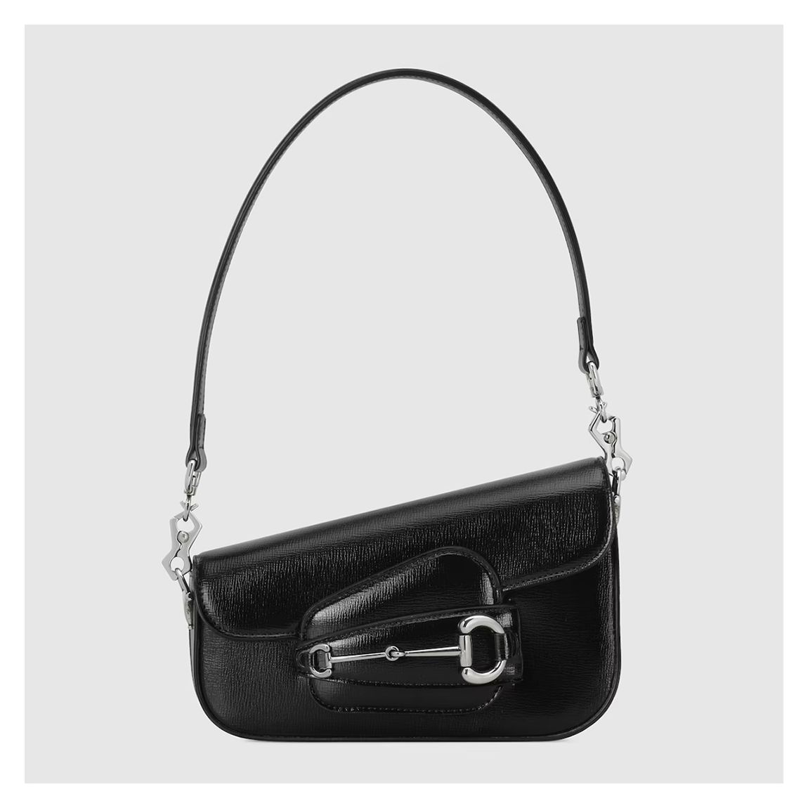 Black 1955 Horsebit Gucci Shoulder Bag main product photo