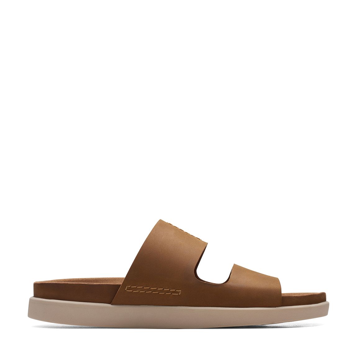 Men's Tan Leather Sunder Coast Sandals main product photo