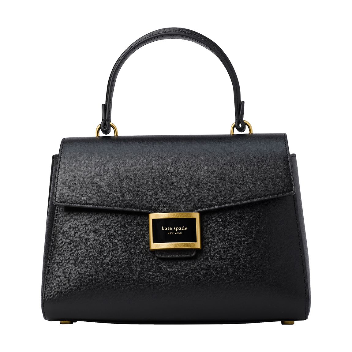 Black Katy Medium Top Handle Handbag main product photo