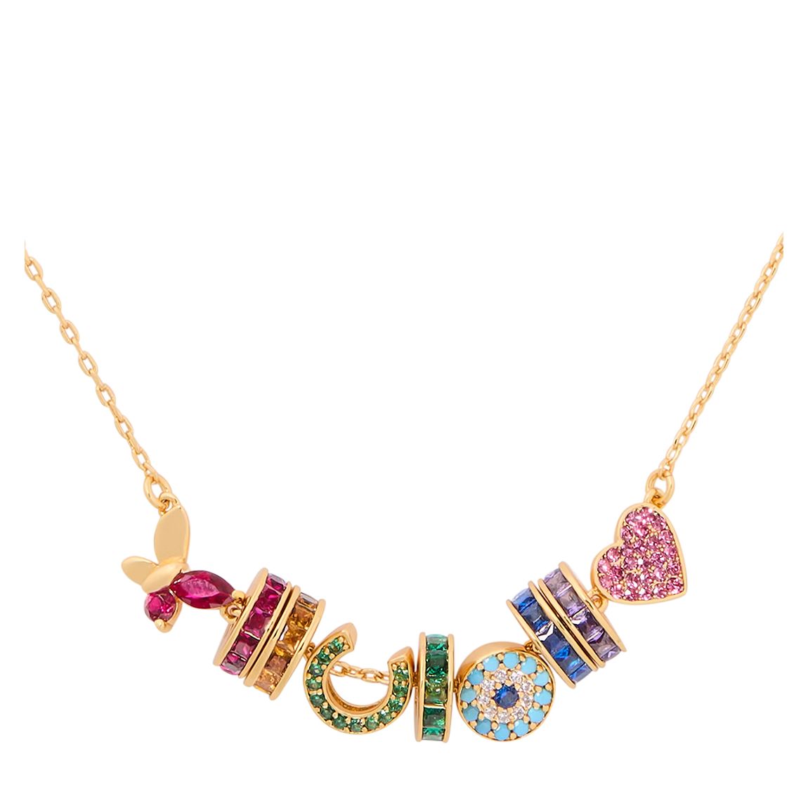 Gold Charm Necklace main product photo