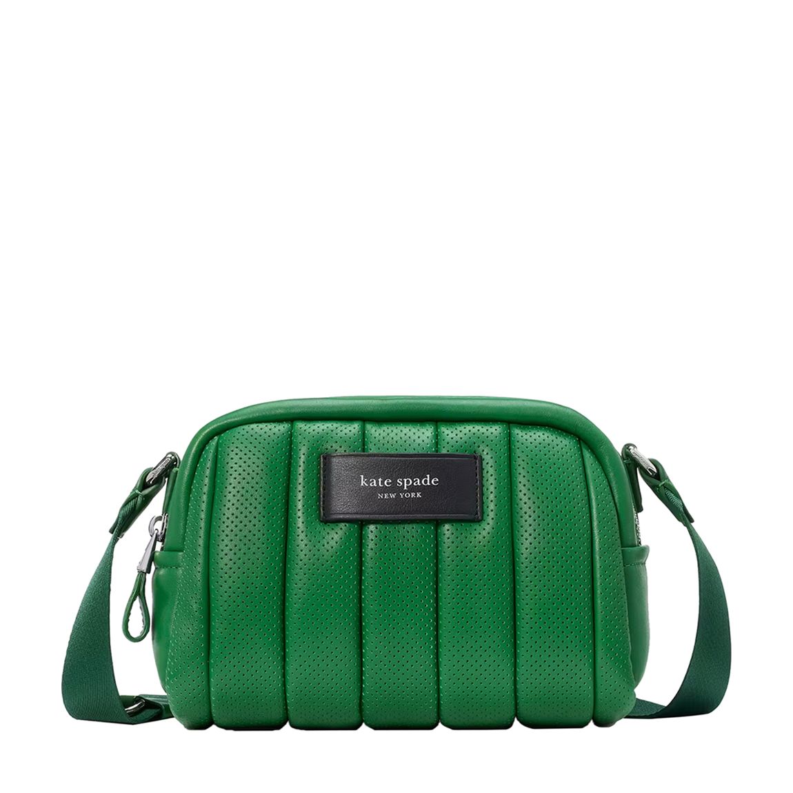 Watercress Green Perforated Crossbody main product photo