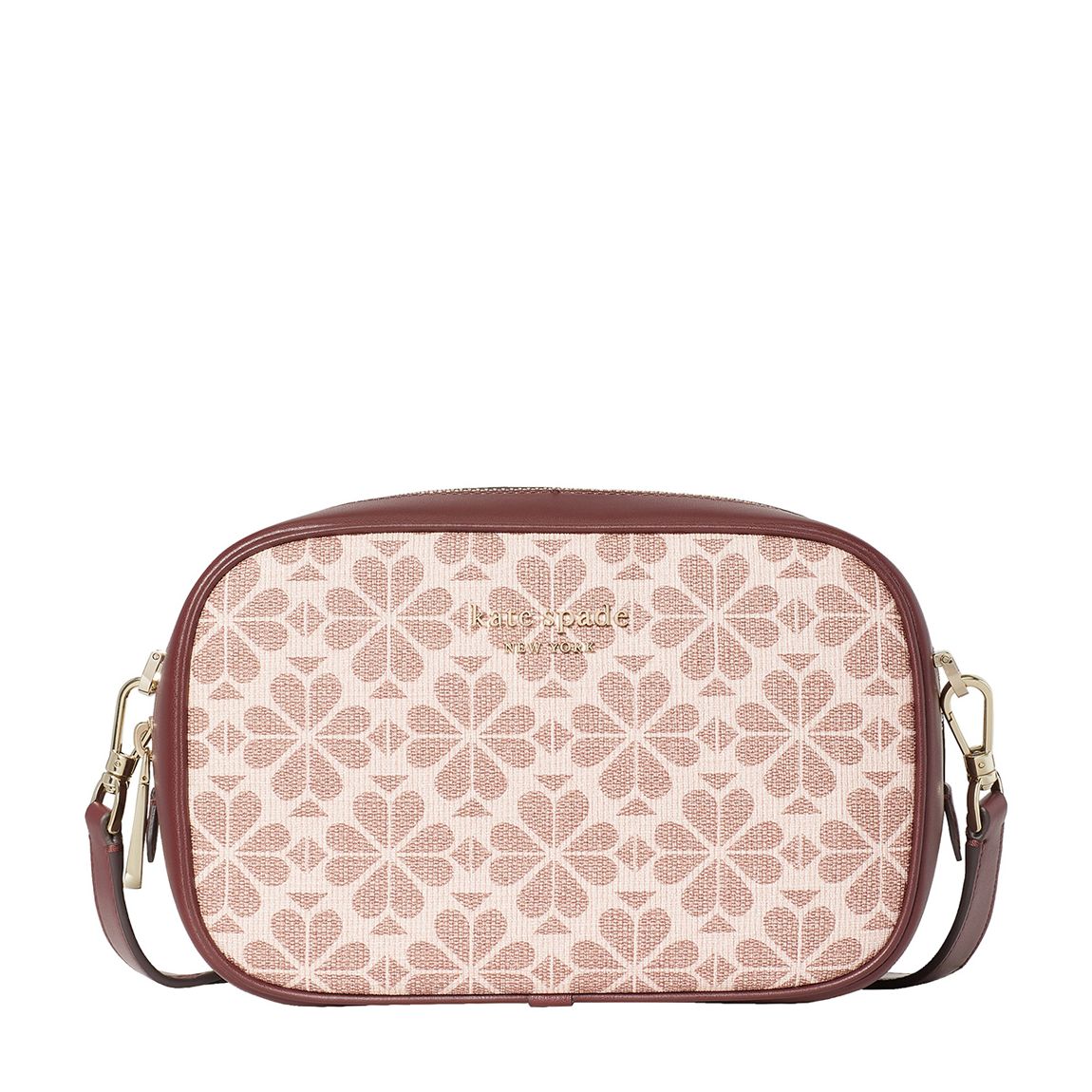 Dark Pink Spade Monogram Camera Bag main product photo