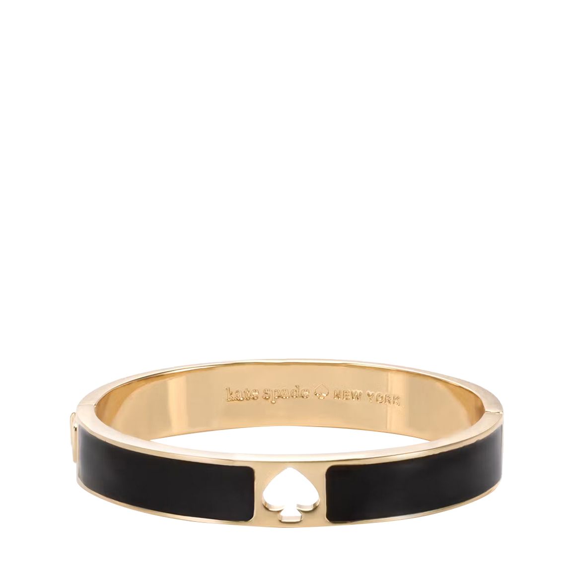 Hole Punch Spade Hinge Bangle By Kate Spade main product photo