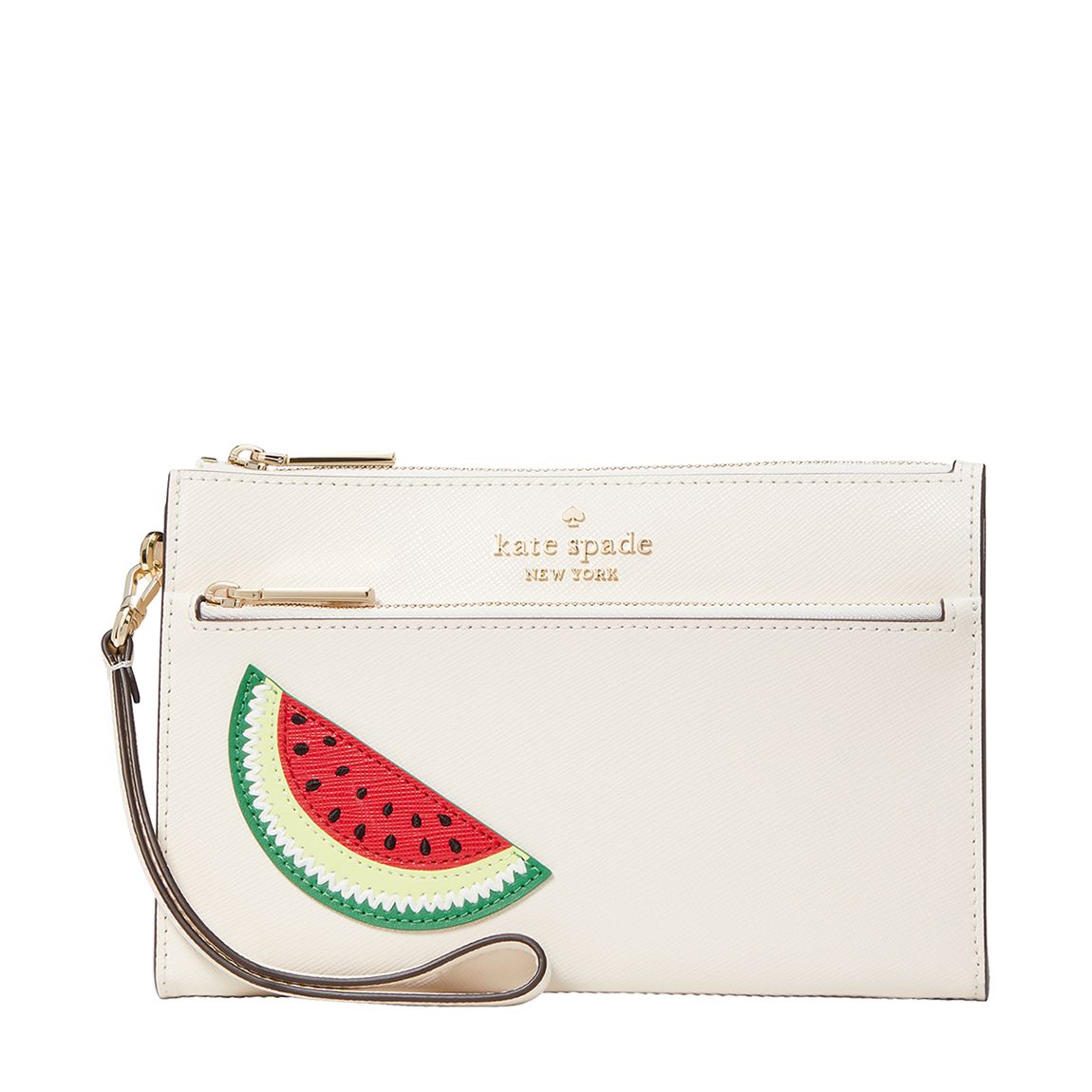 Cream What a Melon Medium Wristlet main product photo