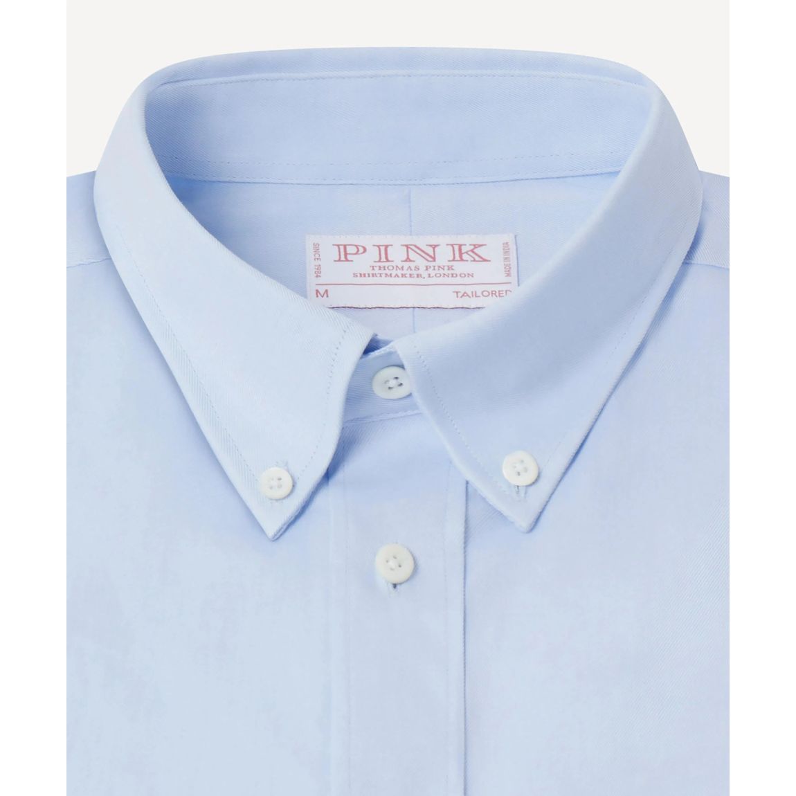 Thomas Pink Tailored Fit Smart Casual Superfine Twill Shirt - Stylish and Versatile main product photo