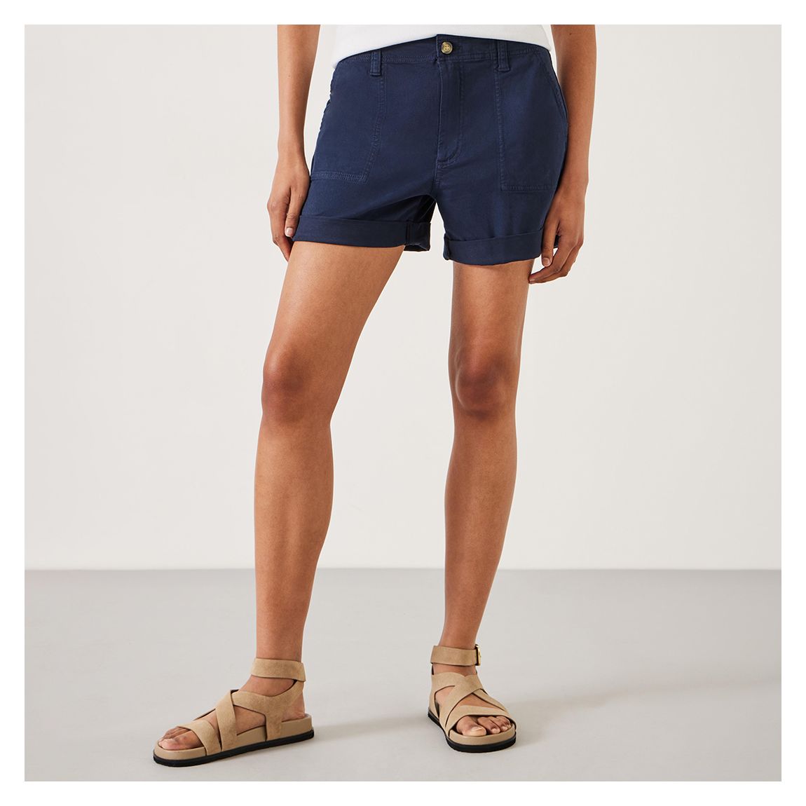 Navy Chino Shorts main product photo