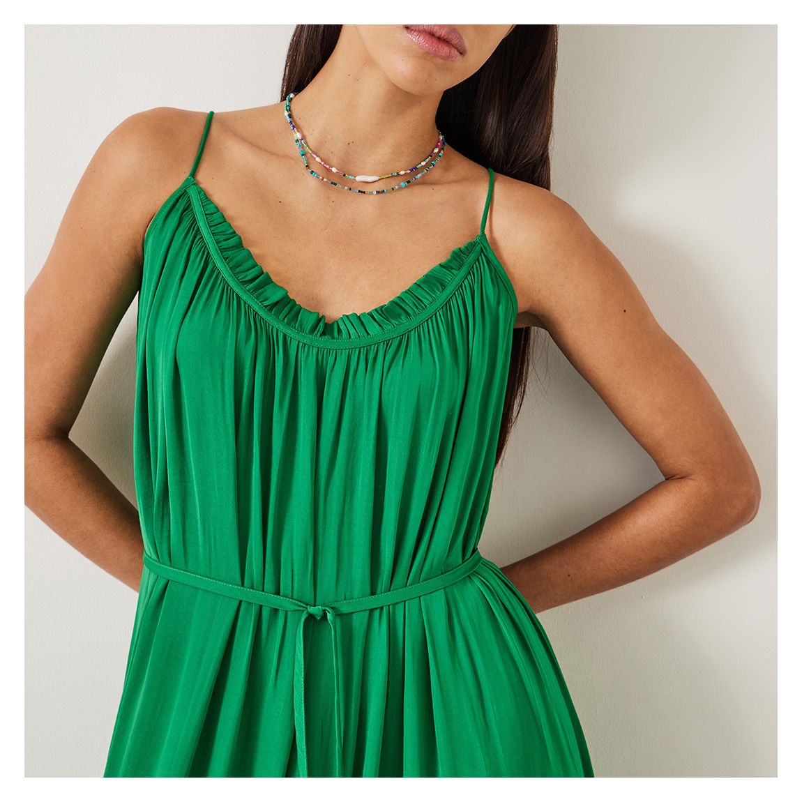 Emerald Lillie Maxi Dress main product photo