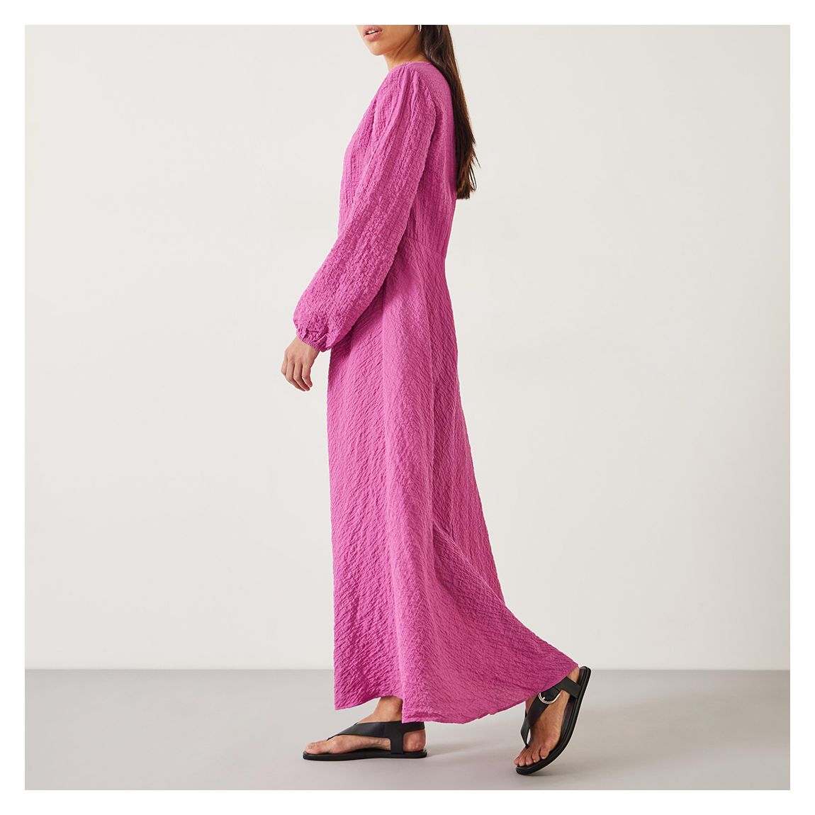 Fuschia Venus Relaxed Maxi Dress main product photo