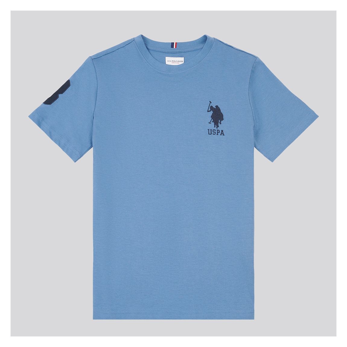 Boys Blue Player 3 Cotton T-Shirt main product photo