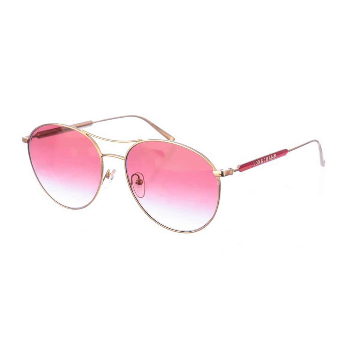 Lunettes de soleil style pilote en métal pour femme LO133S59 main product photo