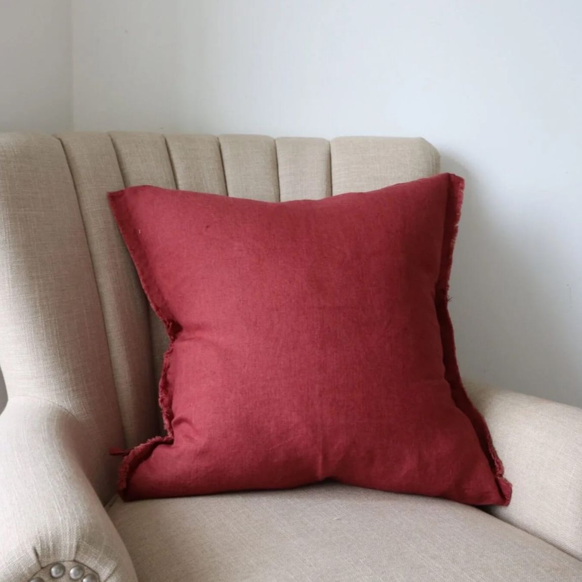 Esmee Burgundy Cushion 45x45 main product photo
