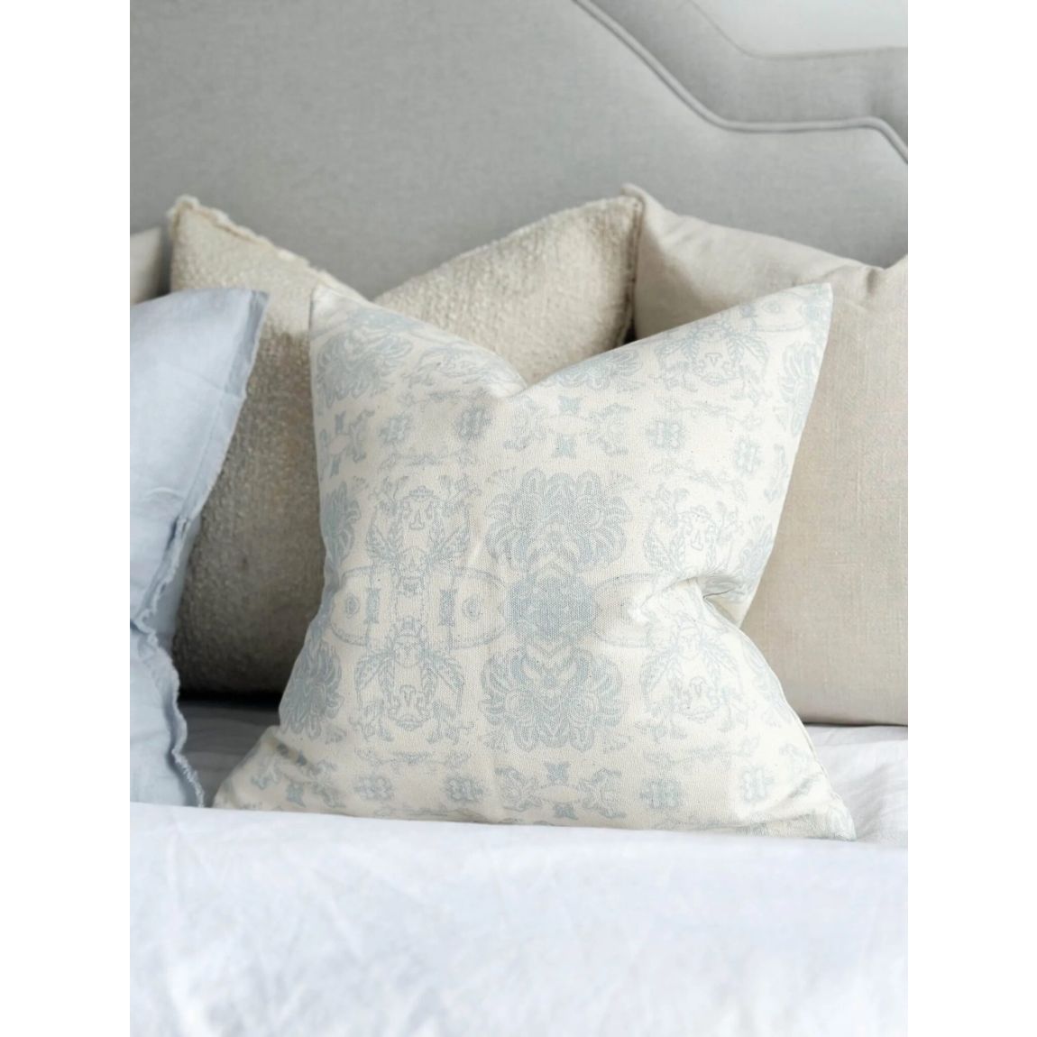 Aria Light Blue Cushion 45x45 main product photo
