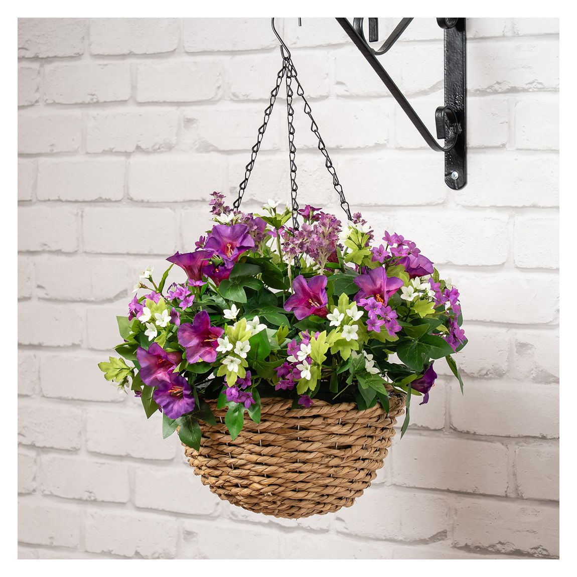 Petunia & Star Flower Hanging Basket, 58cm main product photo