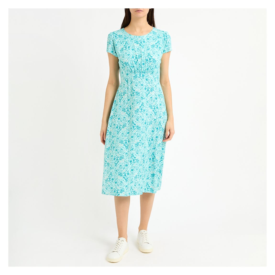 Blue Jersey Midi Dress main product photo
