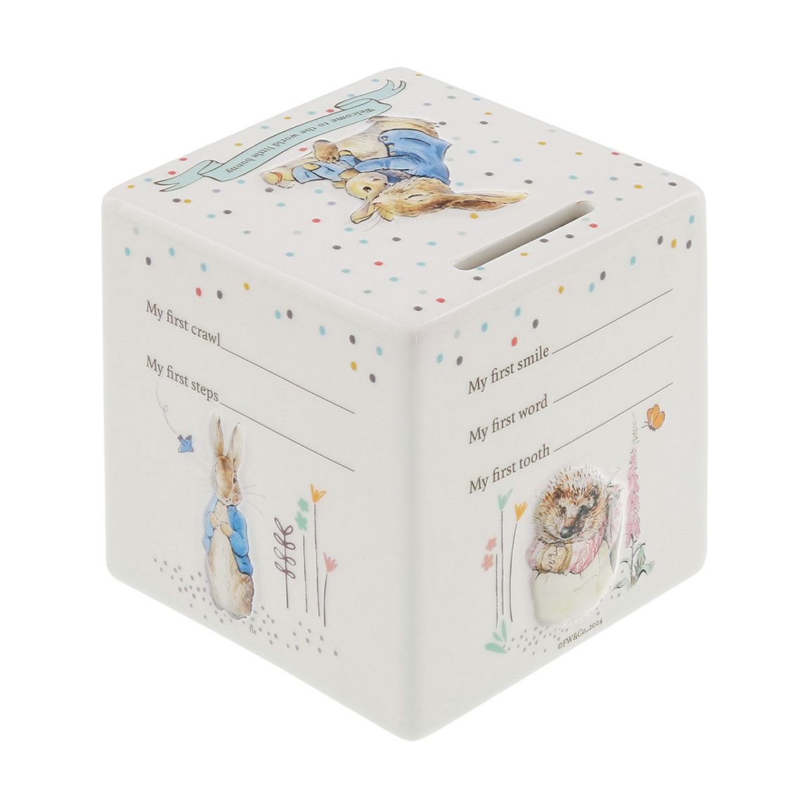 Beatrix Potter - My First Money Bank main product photo