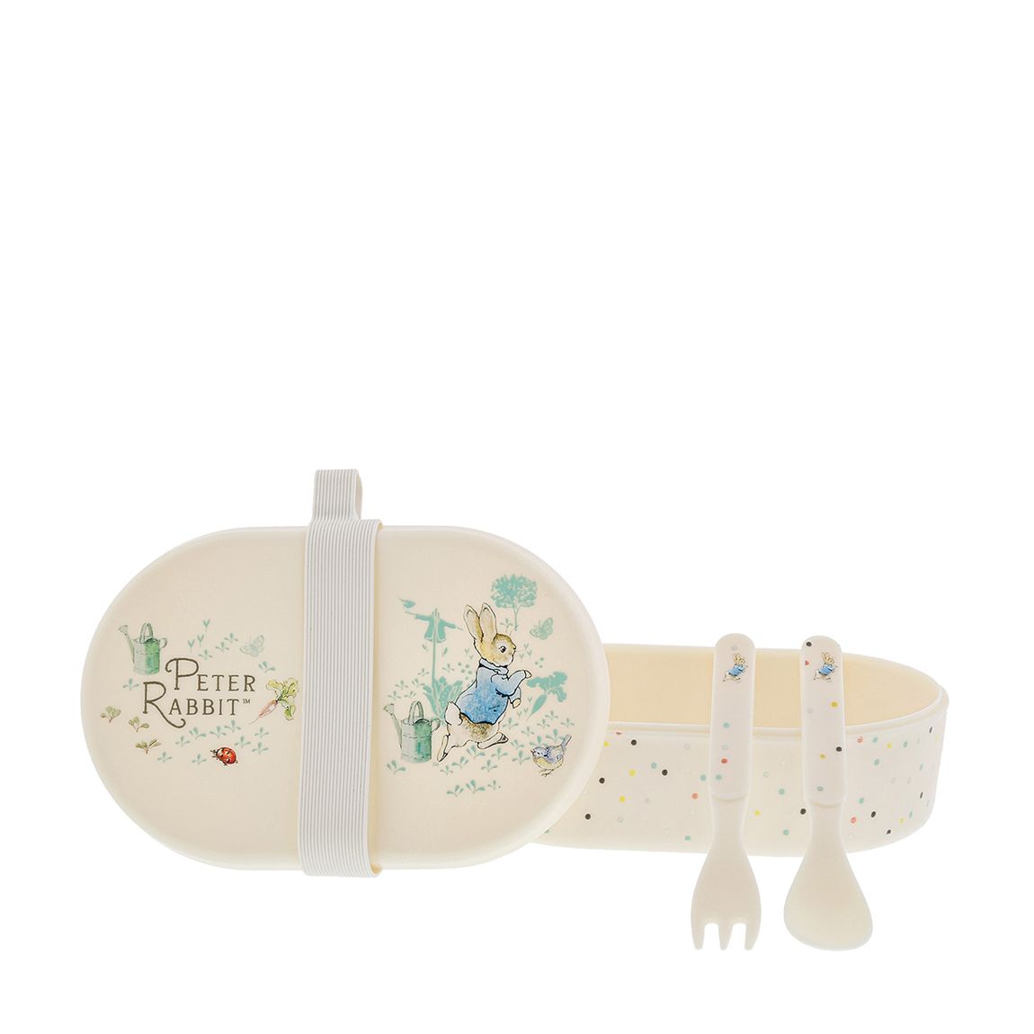 Peter Rabbit Snack Box and Cutlery Set main product photo