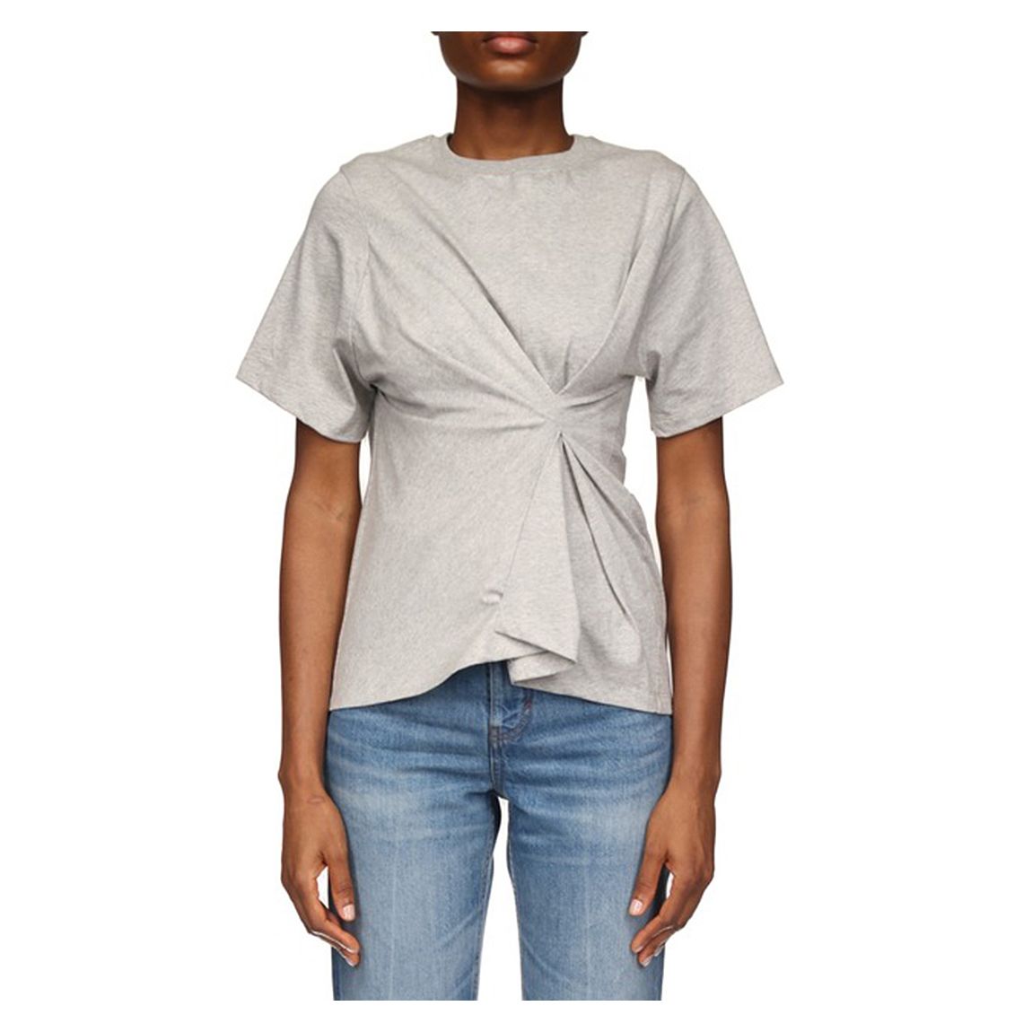 Grey Marl Body Twist Tee main product photo