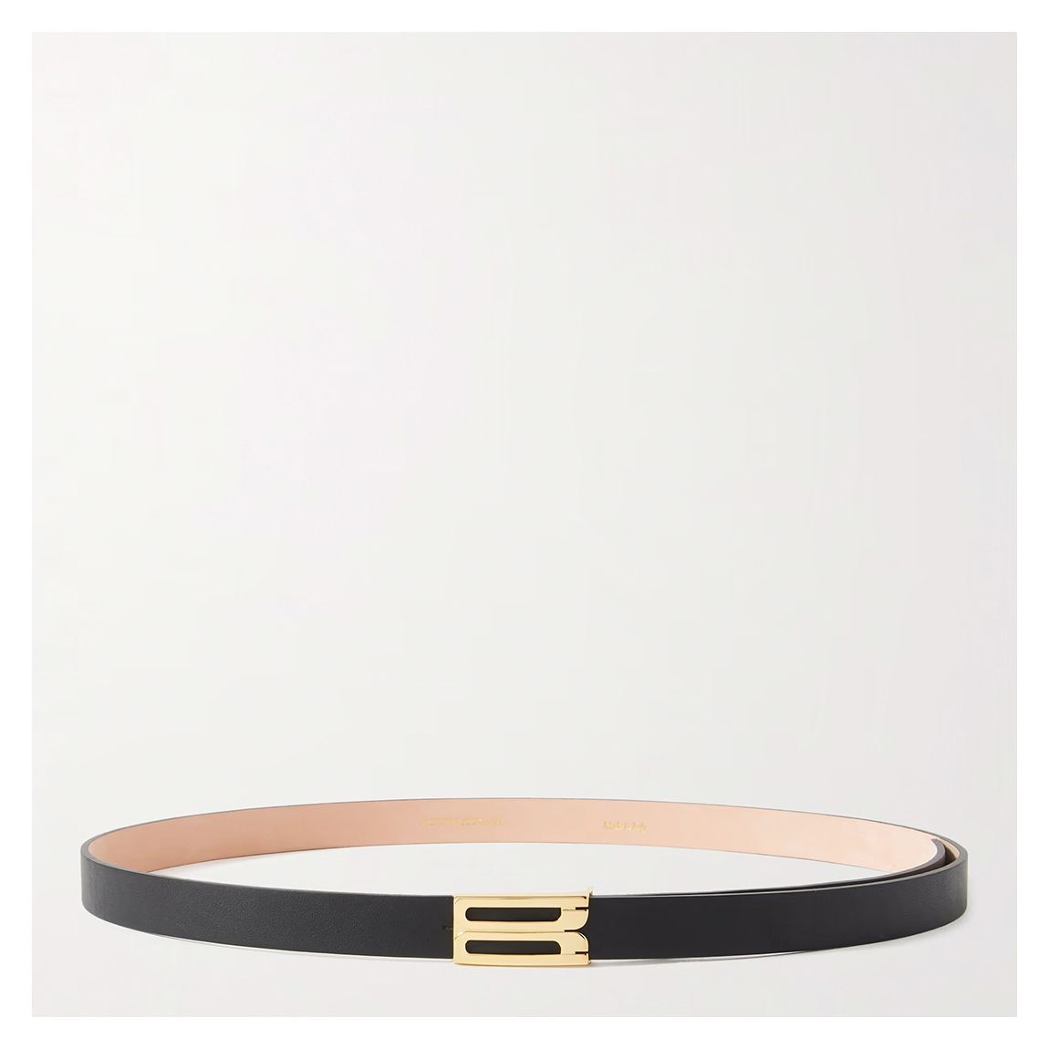 Black Micro Frame Belt main product photo