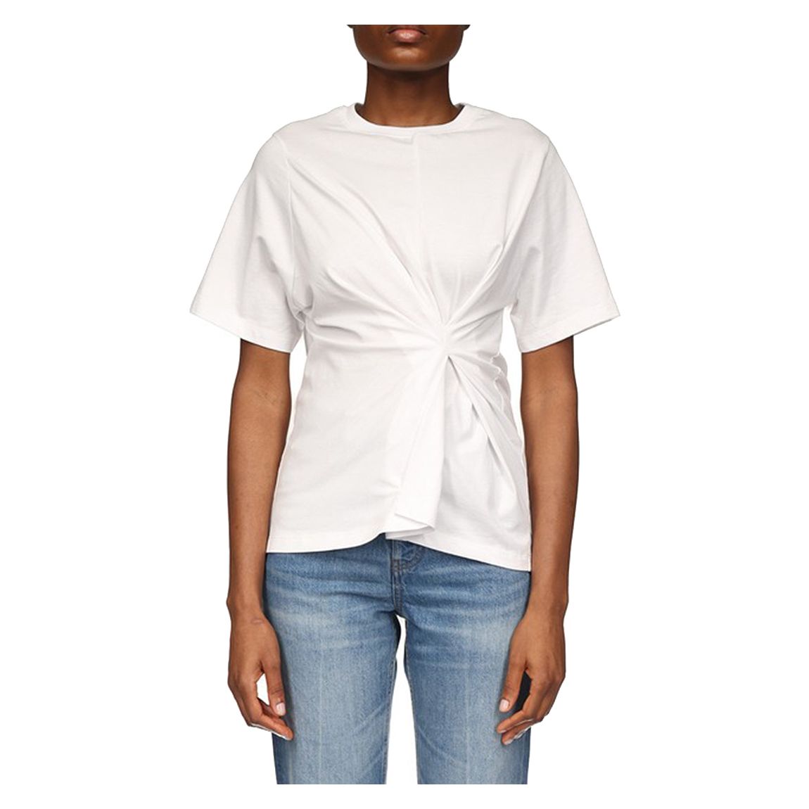 White Body Twist Tee main product photo