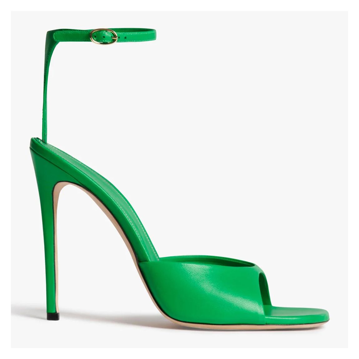 Bright Green Signature Stiletto Sandals main product photo