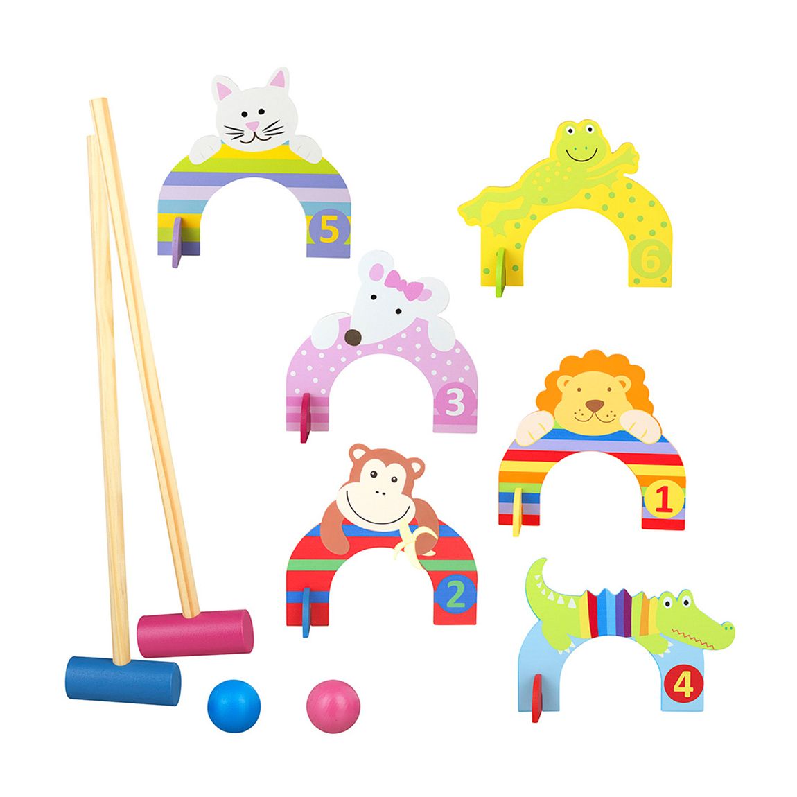 Croquet Set - Animals main product photo