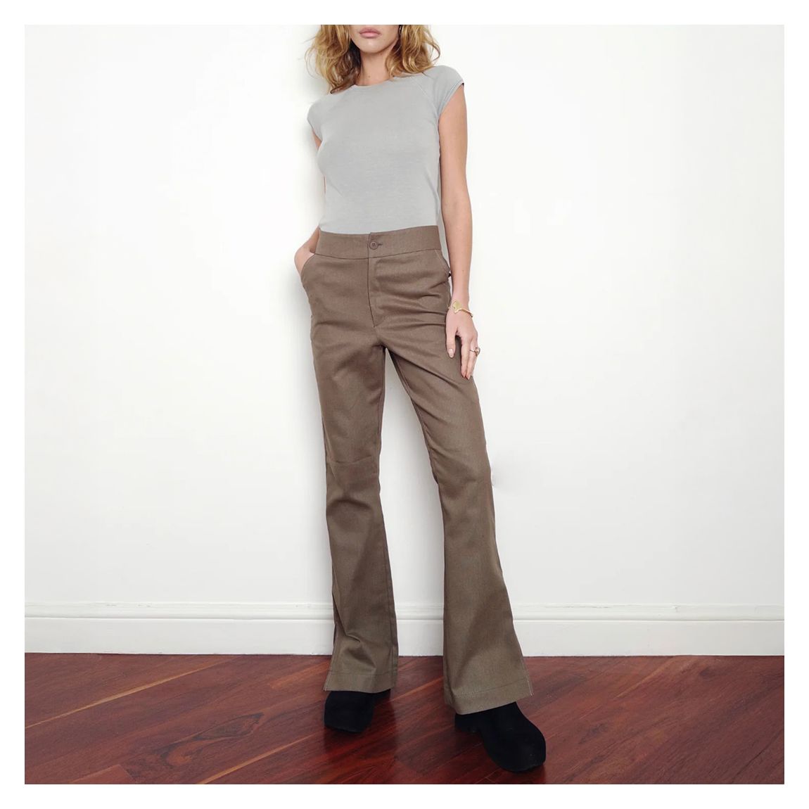 Khaki Utility Trousers main product photo