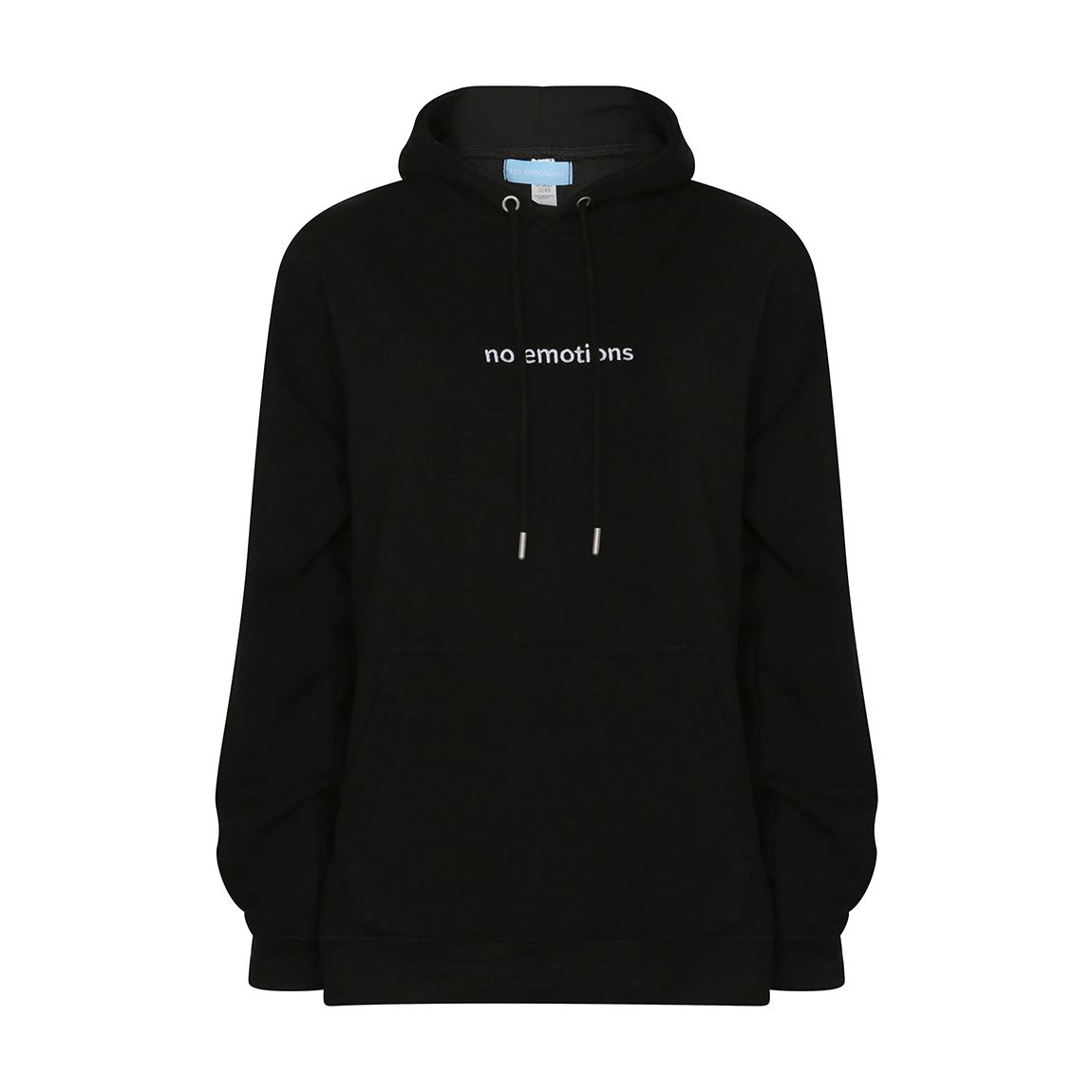 Black Branded Hoodie main product photo