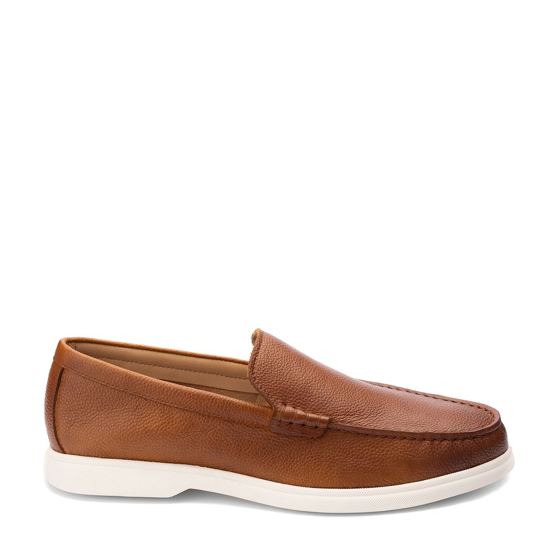 Tan Ethan Grain Loafer main product photo