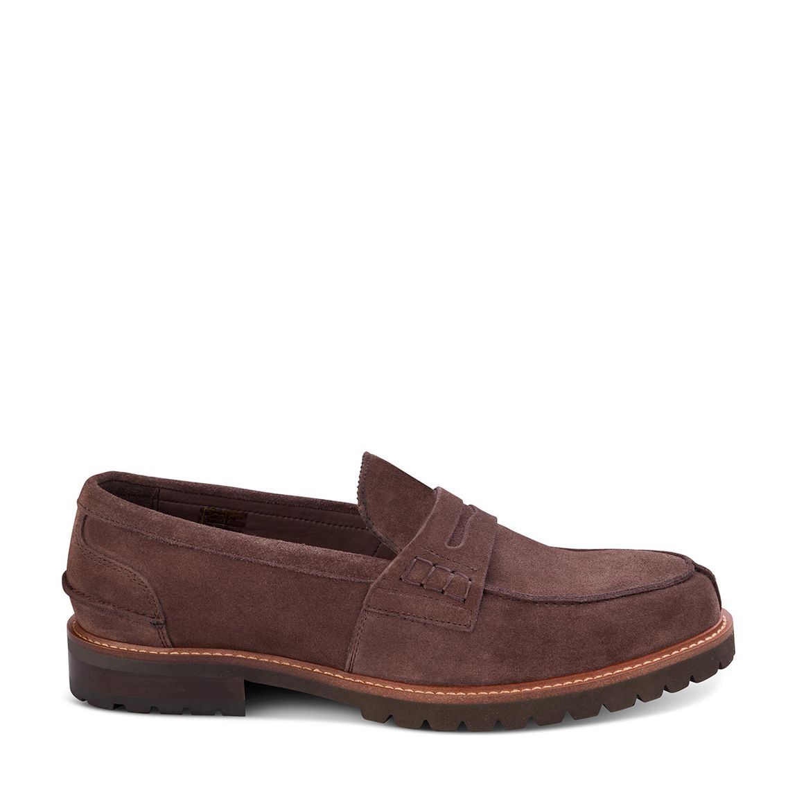 Brown Oxburgh Suede Loafer main product photo