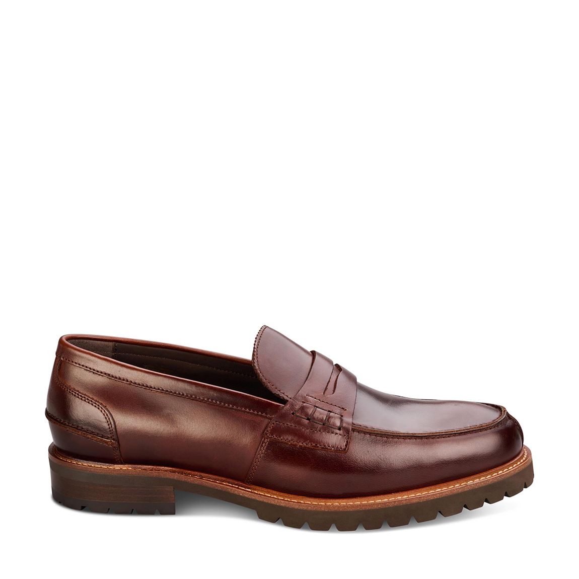 Brown Oxburgh Leather Loafer main product photo