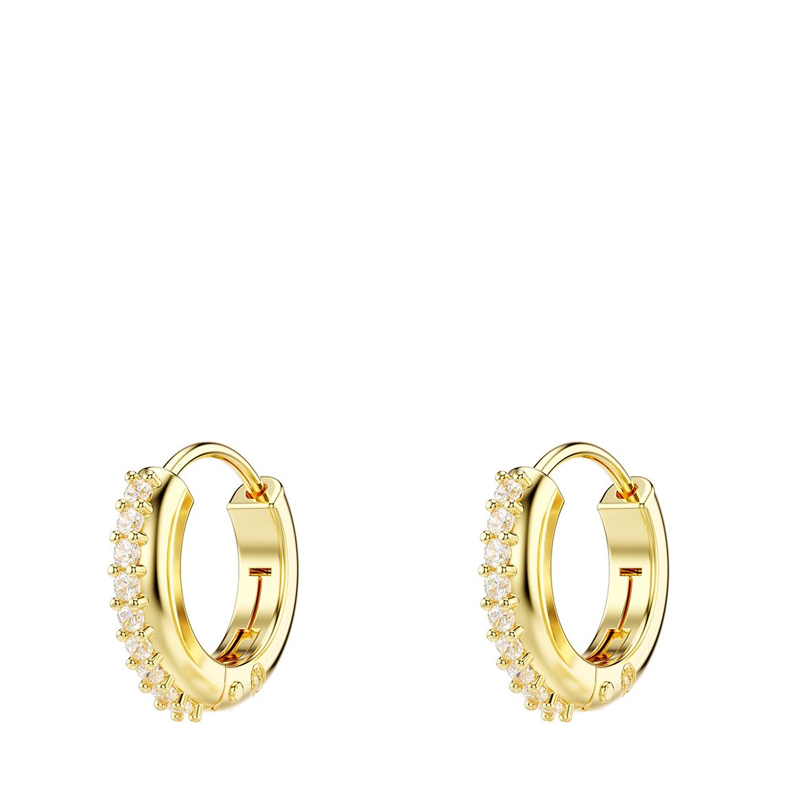 Gold Matrix Hoop Earrings main product photo