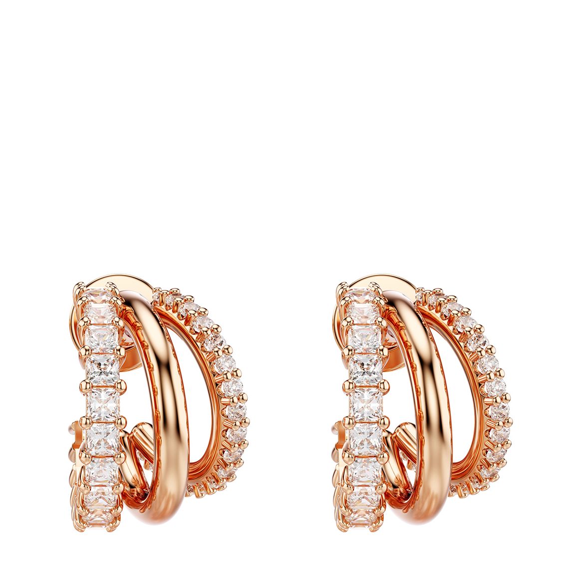 Rose Gold Hyperbola Earrings main product photo