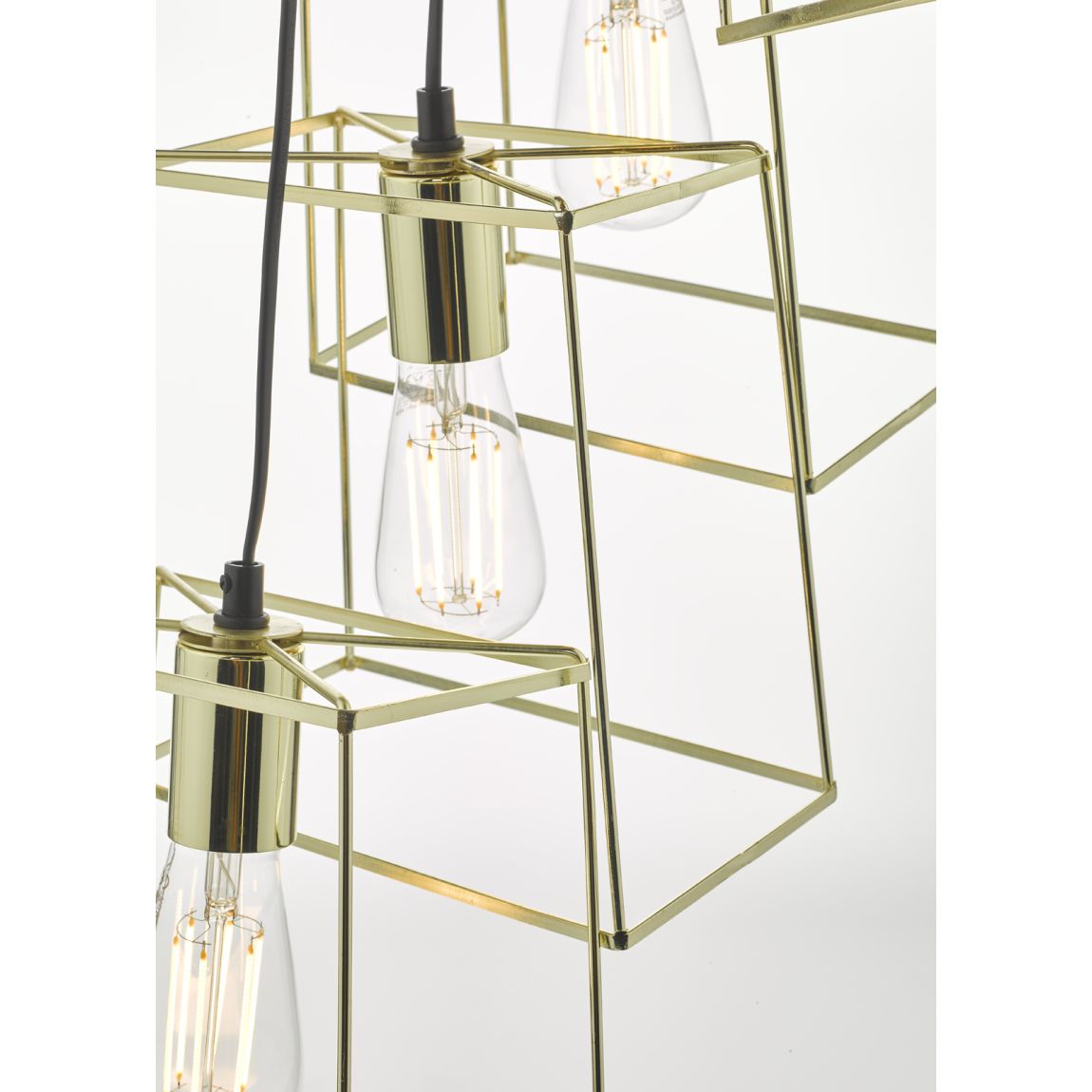 TOWER 6LT CLUSTER PEND GOLD main product photo