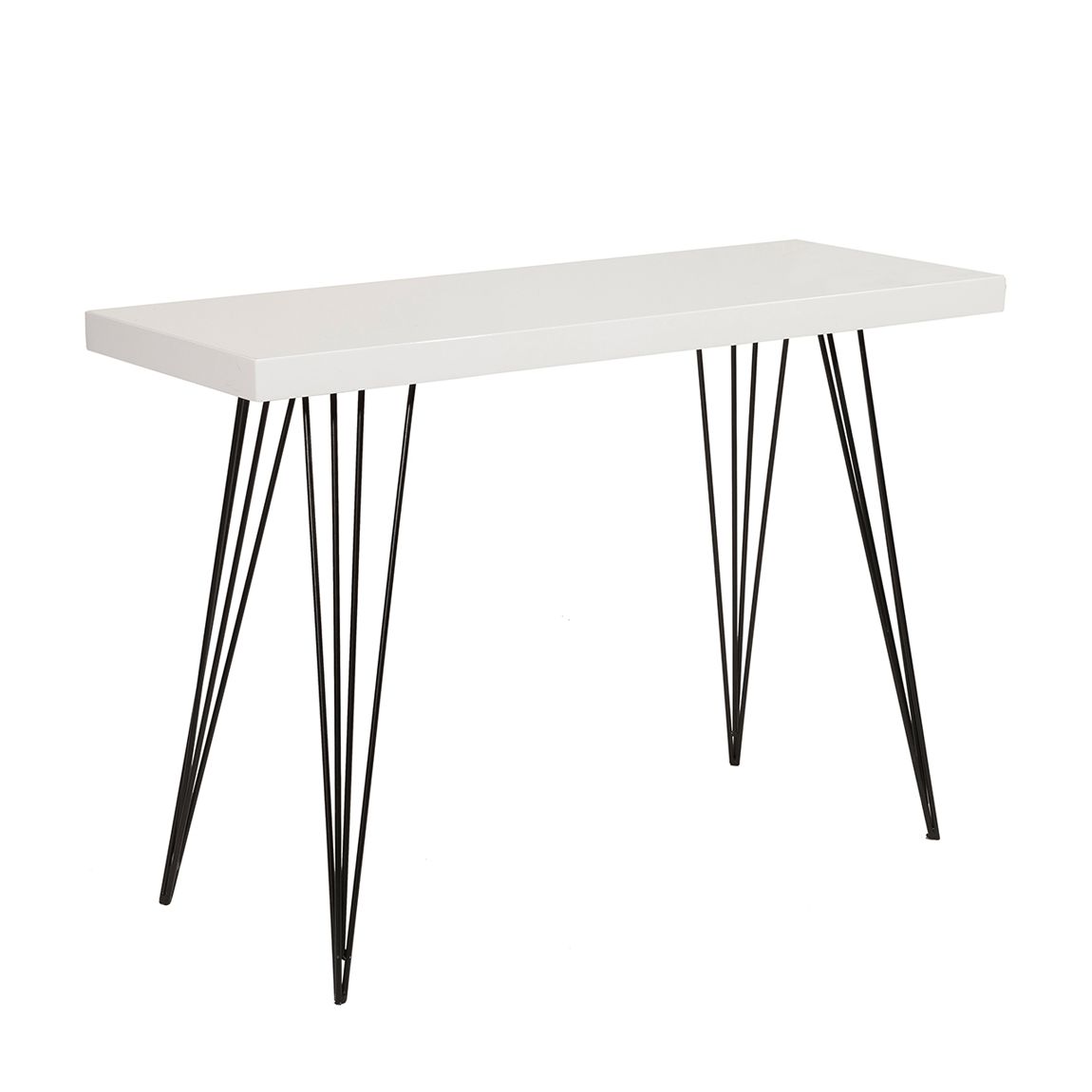 Leland Console Table Gloss White Top 100Cm main product photo
