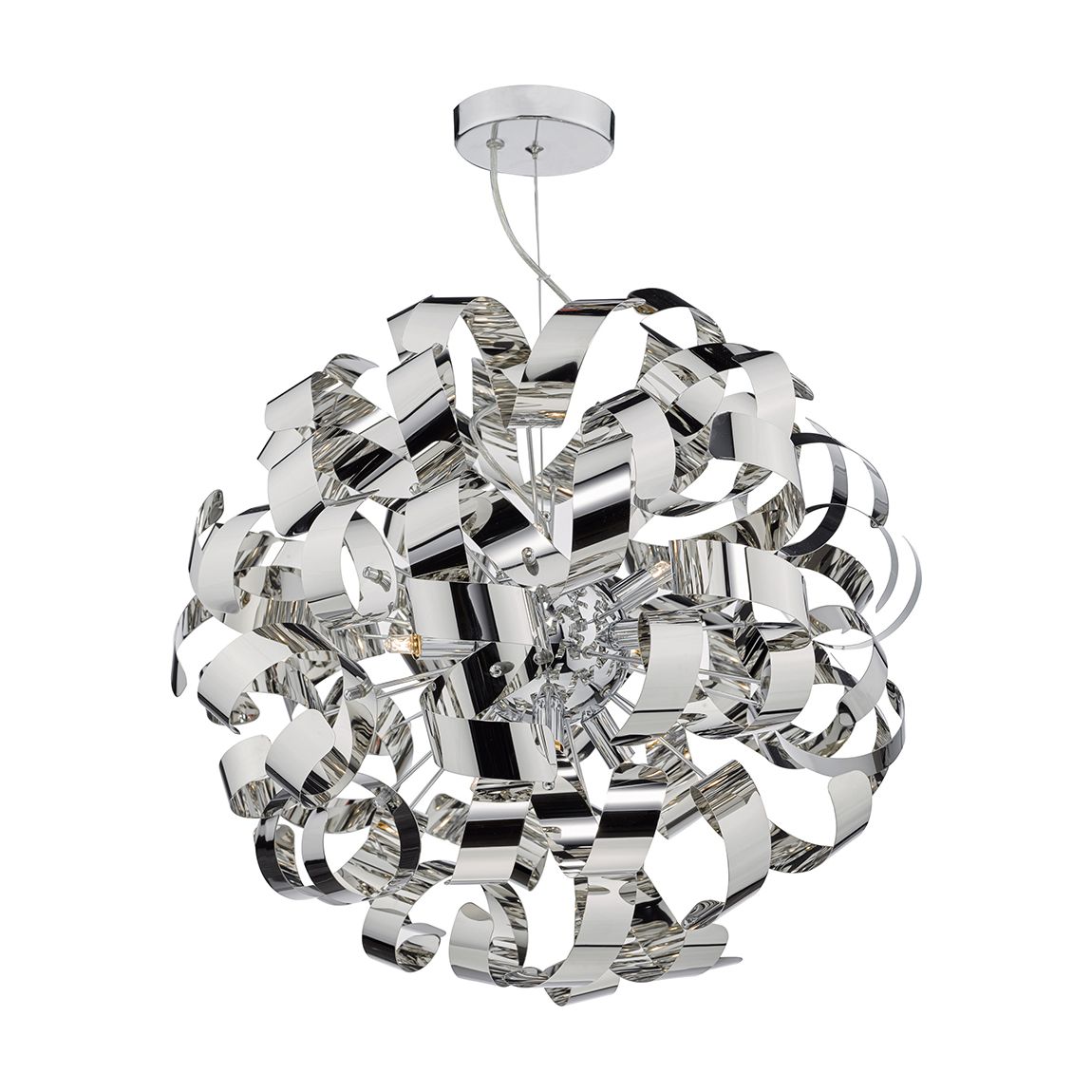 RAWLEY 9LT PEND POLISHED CHROME main product photo