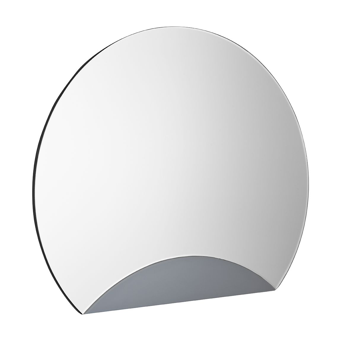 RISE CUT OFF ROUND MIRROR SMOKED main product photo