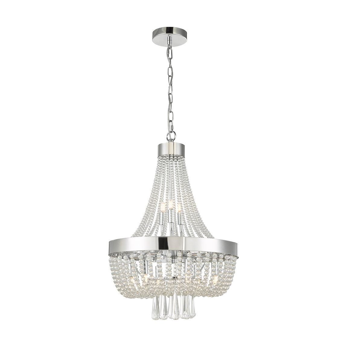 Alyssa 9Lt Pendant Pol Chr Clear main product photo