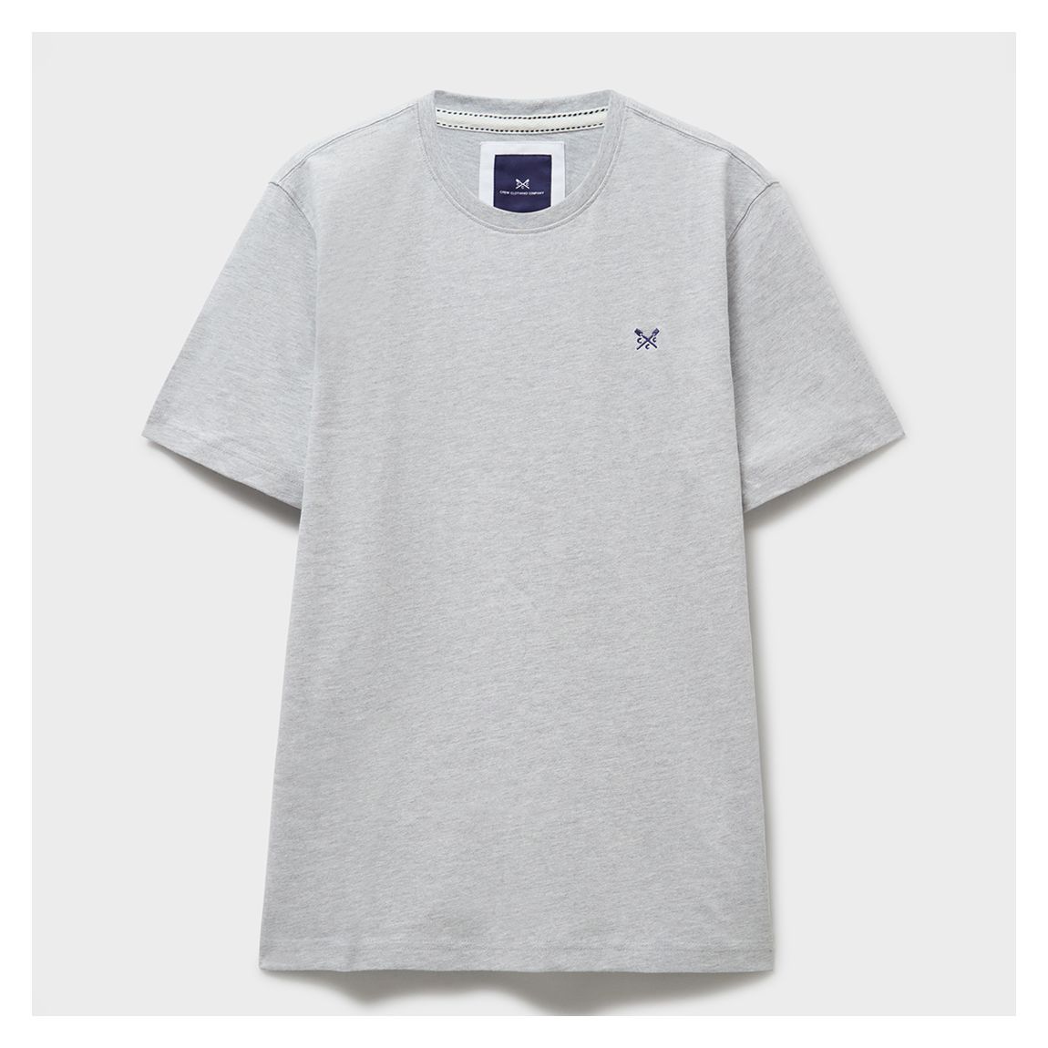 Light Grey Marl Crew Tee main product photo