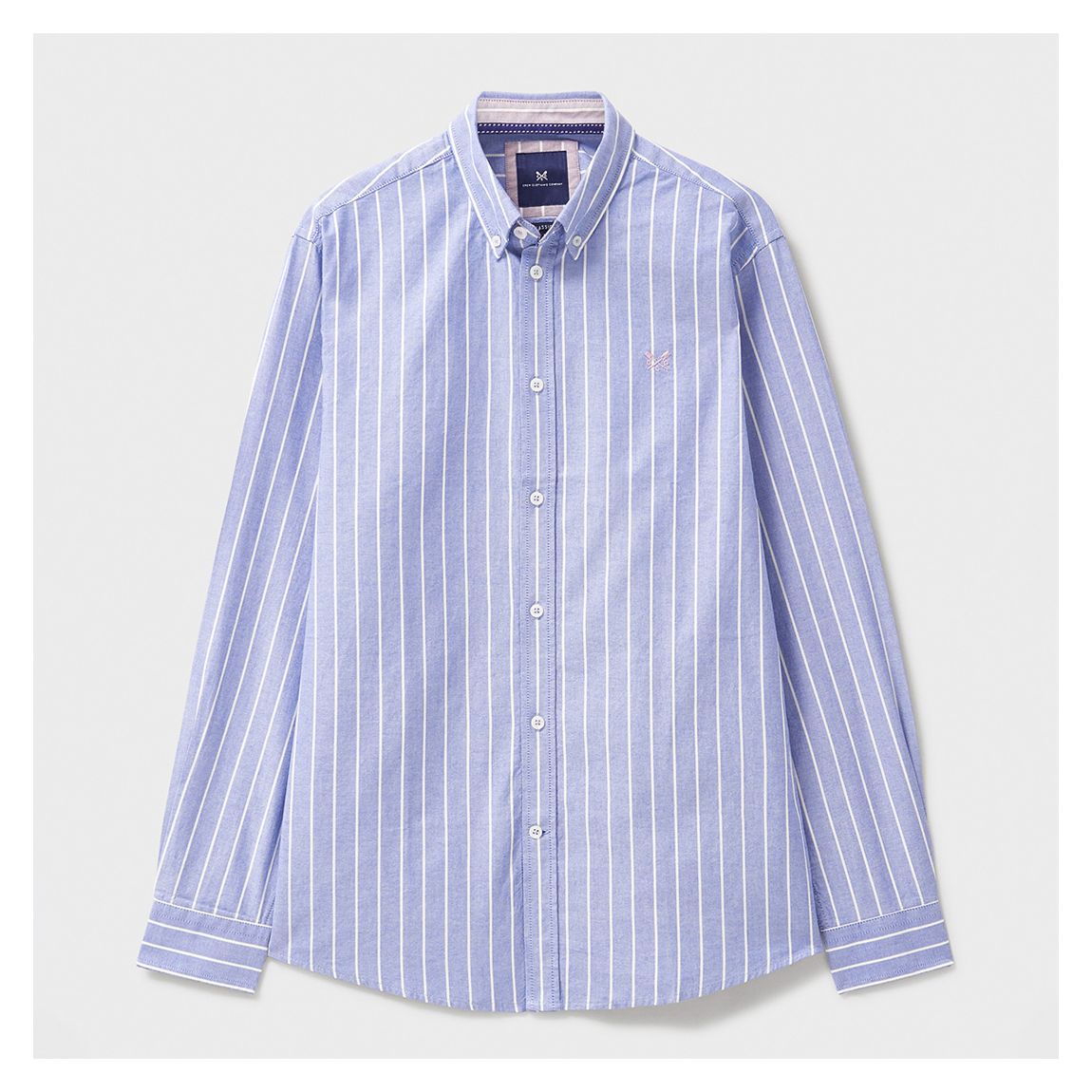 Cornflower Oxford Stripe Shirt main product photo