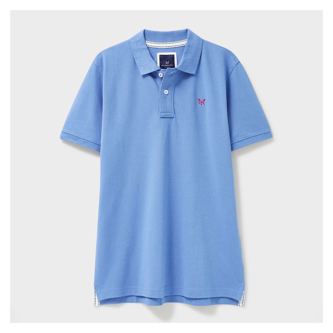 Powder Blue Polo Top main product photo