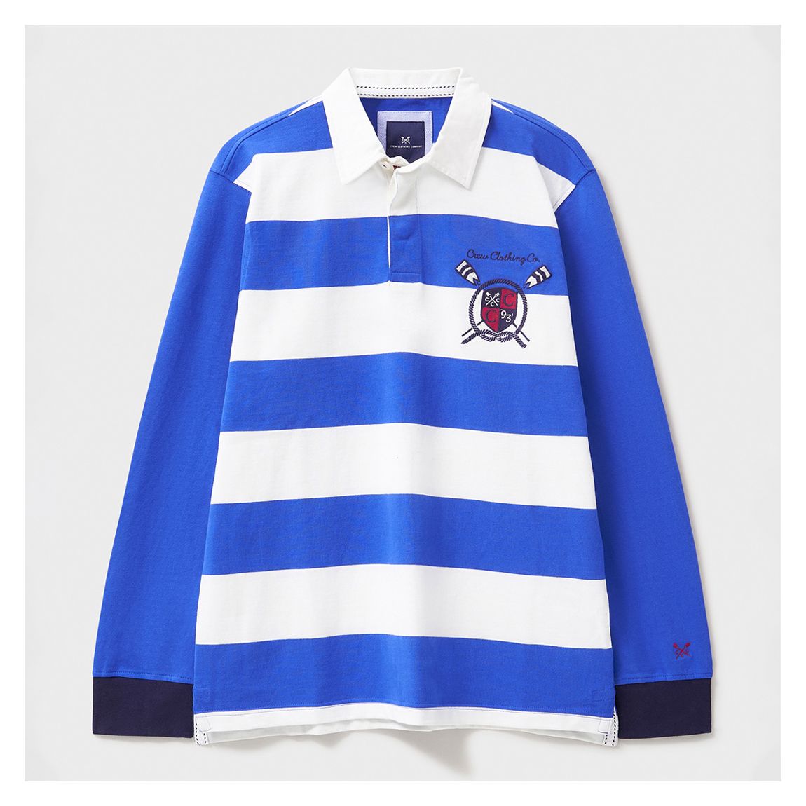 Blue/White Colourblock Rugby Top main product photo