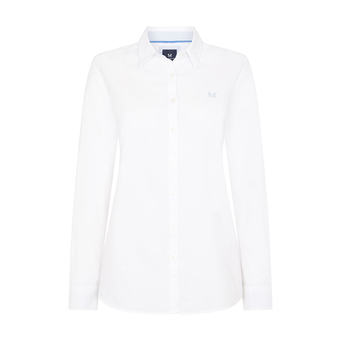 White Embroidered Oxford Shirt main product photo